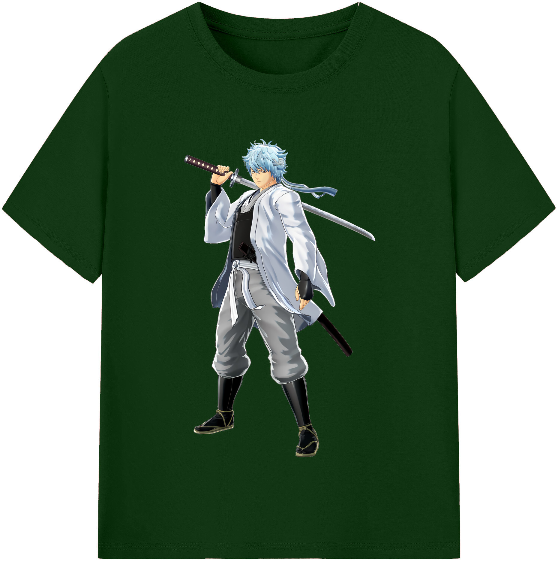 （画像用） ぎんたま 坂田銀時（さかたぎんとき） 神楽 志村新八（しむら しんぱち） GINTAMA Sakata Gintoki Kagura Shimura Shinpachi 綿100％半袖Tシャツ（フロントプリント）